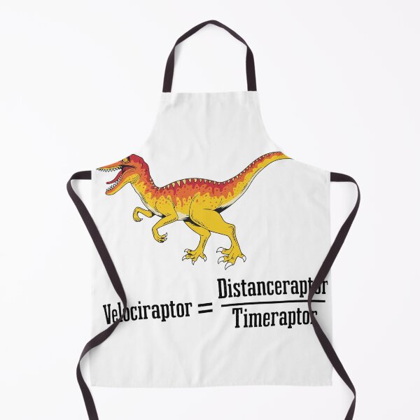 Item preview, Velociraptor Physics Formula Science Pun designed and sold by EMILYDOMINGU.