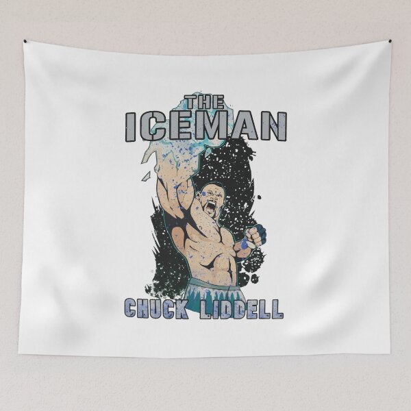 Item preview, The Iceman Chuck Liddell MMA Victory Poster designed and sold by EMILYDOMINGU.