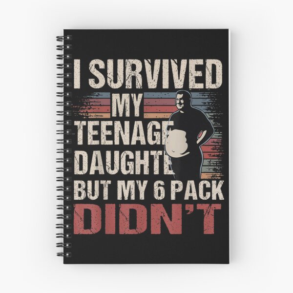 Item preview, I Survived My Teenage Daughter Father's Day Funny Present  designed and sold by popfleurs.