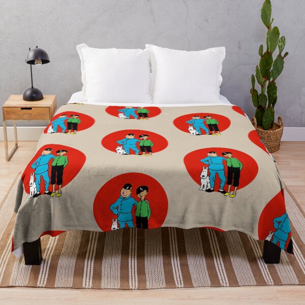 Item preview, Tintin and Chang: Friendship in Blue and Green designed and sold by Bomebomst.