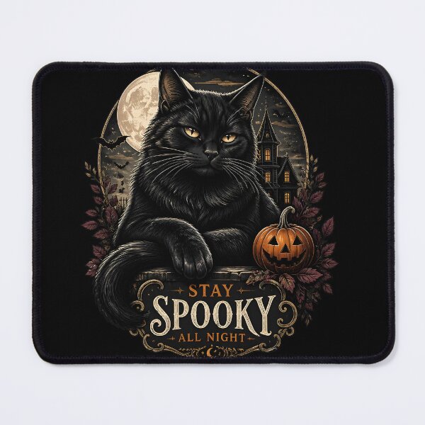 Item preview, House At Midnight Vintage Halloween Label Halloween designed and sold by BernoNickel.
