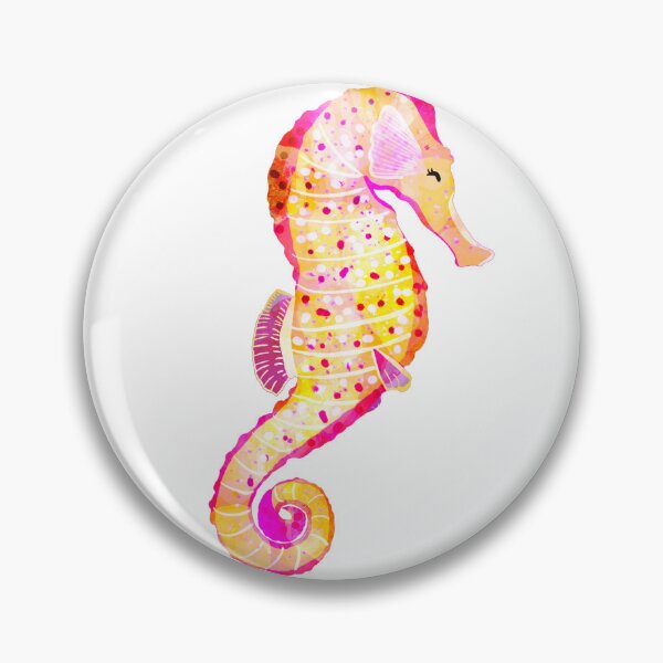 Item preview, Colourful Seahorse designed and sold by Clover Crow.