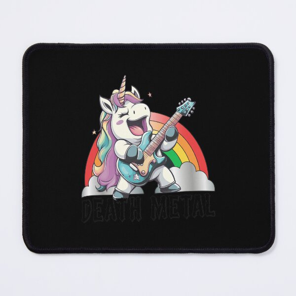 Item preview, Unicorn Shredding Death Metal Rainbow Rocker designed and sold by JUAGOLVELKERSS.