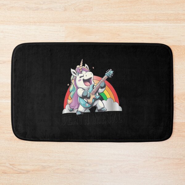 Item preview, Unicorn Shredding Death Metal Rainbow Rocker designed and sold by JUAGOLVELKERSS.
