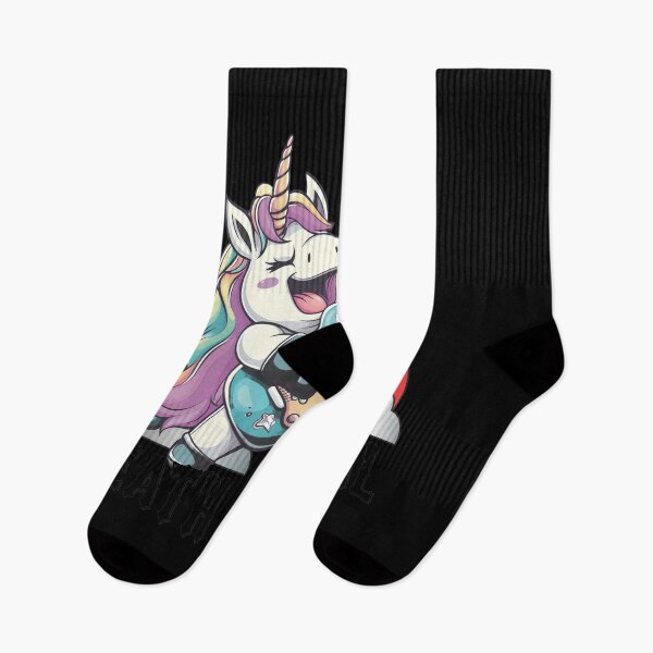 Item preview, Unicorn Shredding Death Metal Rainbow Rocker designed and sold by JUAGOLVELKERSS.