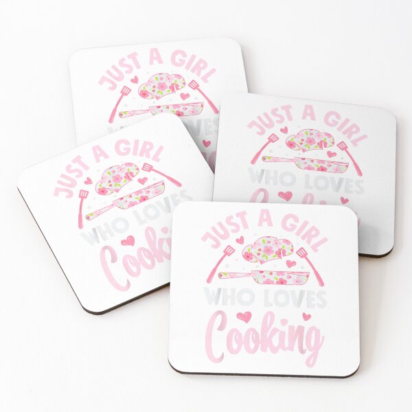 Item preview, Chef Just A Girl Who Loves Cooking Flowers Cook Culinary T-Shirt designed and sold by KTY-NUSS.