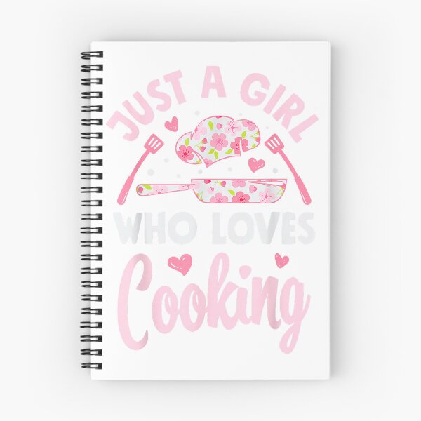 Item preview, Chef Just A Girl Who Loves Cooking Flowers Cook Culinary T-Shirt designed and sold by KTY-NUSS.