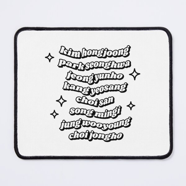 Item preview, Kpop Fan Name List Typography Mug designed and sold by HoberekMa.