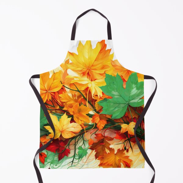 Item preview, Autumn Leaves Colorful Vibrant Digital Design Art designed and sold by DEC02.