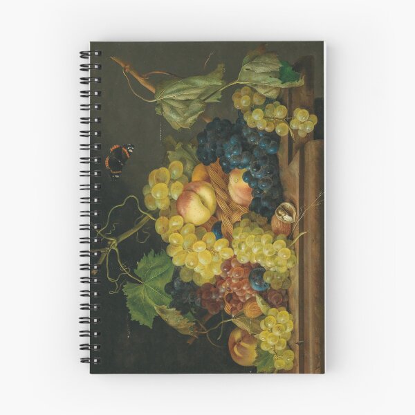 Item preview, Still Life with Grapes, Peaches, and Walnuts by Franz Xaver Petter designed and sold by Amanda1775.