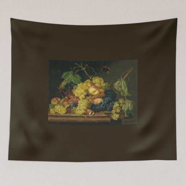 Item preview, Still Life with Grapes, Peaches, and Walnuts by Franz Xaver Petter designed and sold by Amanda1775.