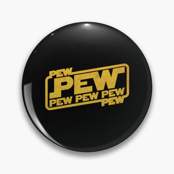 Item preview, Pew Pew Pew Sci-Fi Space Laser Gun Parody designed and sold by RoseBraud.
