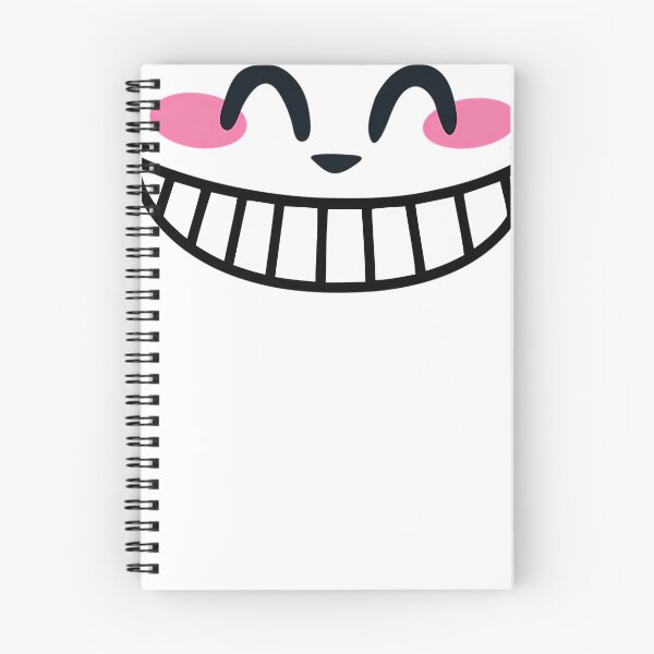 Item preview, Smiling Japanese Cat Kawaii Grin Big Teeth Expression designed and sold by RoseBraud.