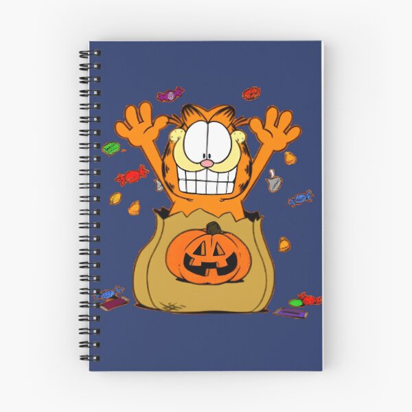Item preview, Happy Halloween Garfield Pumpkin and Candy designed and sold by Bomebomst.