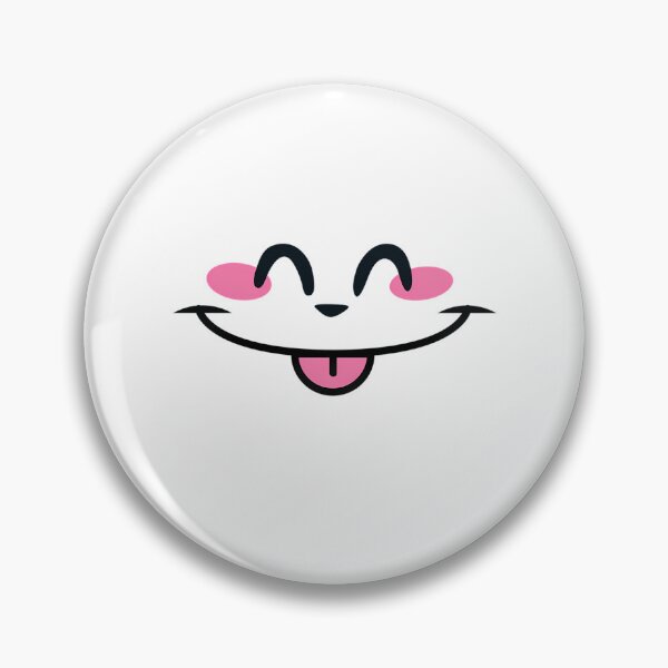 Item preview, Cute Japanese Kawaii Cat Face Wink Expression Pink designed and sold by RoseBraud.