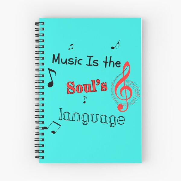 Item preview, Music Is the Soul’s Language designed and sold by Everlumias.