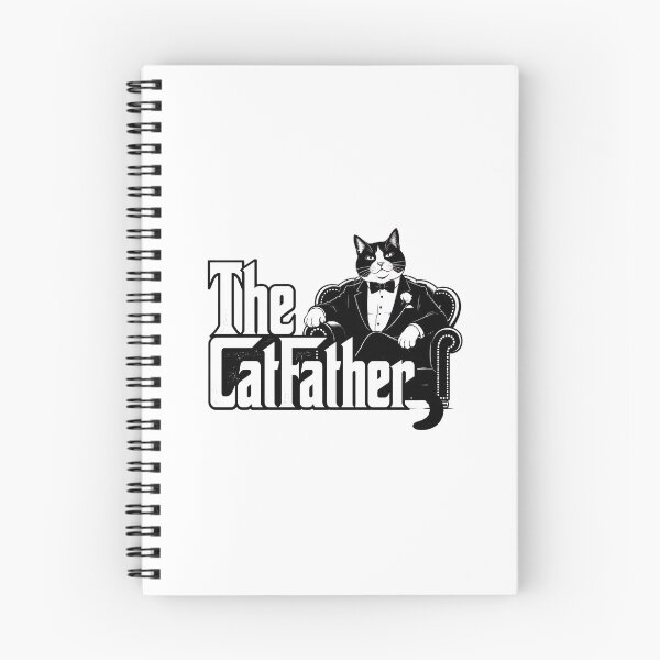 Item preview, The Catfather Cat Cute designed and sold by WilfRedokry-21.