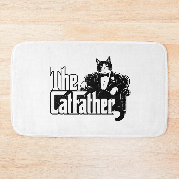 Item preview, The Catfather Cat Cute designed and sold by WilfRedokry-21.