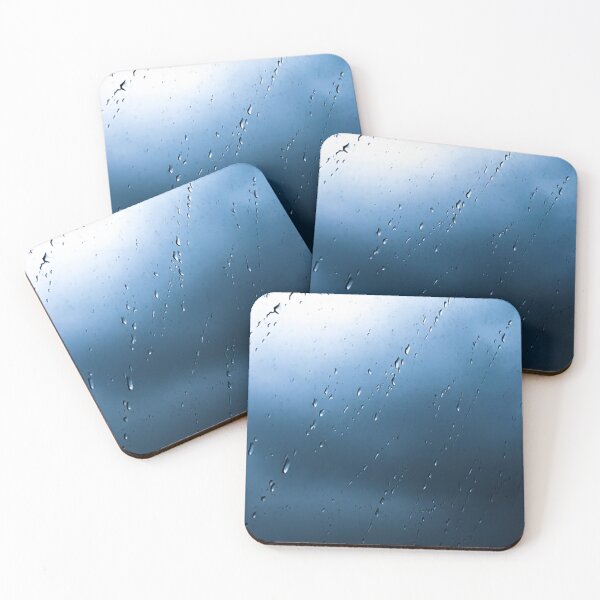 Item preview, raindrops streaking on a window designed and sold by neta98.