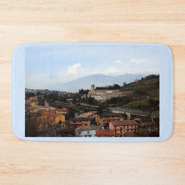 Item preview, View from Spoleto with ancient building designed and sold by Kristina Drozd.