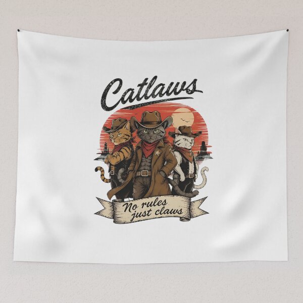 Item preview, Catlaws No Rules Just Claws designed and sold by WilfRedokry-21.