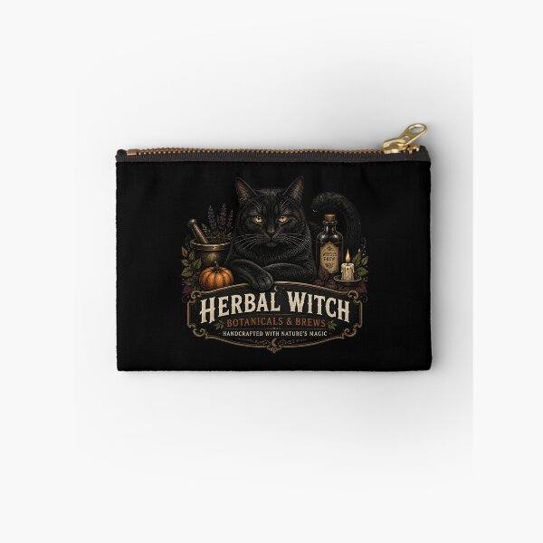 Item preview, Herbal Witch Cat Gothic Storybook Poster Halloween designed and sold by KristenosNehk.