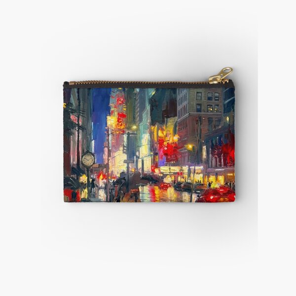Item preview, Rainy Night in New York City Oil Painting designed and sold by CleverCulture.