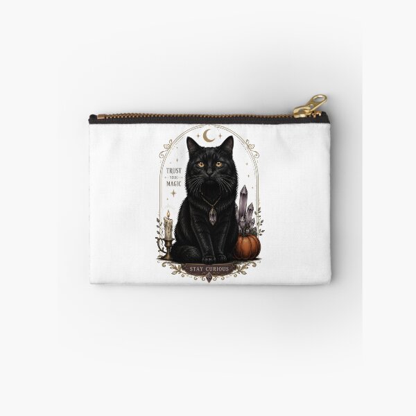 Item preview, Crystal Ball Black Cat Gothic Storybook Poster Halloween designed and sold by KristenosNehk.