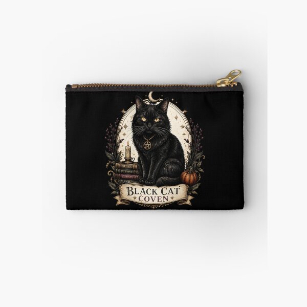 Item preview, Black Cat Coven Gothic Storybook Poster Halloween designed and sold by KristenosNehk.