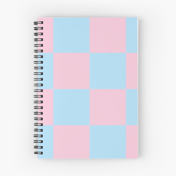 Item preview, Large Baby Blue & Pink Checkerboard Sticker | Y2K Pastel Checkered Pattern designed and sold by DColourMuse.
