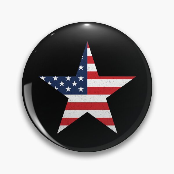 Item preview, Vintage Distressed American Flag Star | Retro Patriotic designed and sold by Marshallamoakohene.