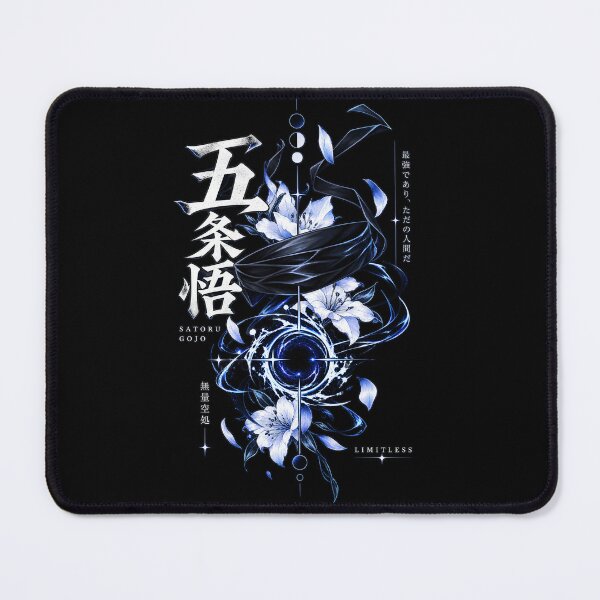 Item preview, Satoru Gojo Limitless Blue Floral Anime designed and sold by QubekShop.