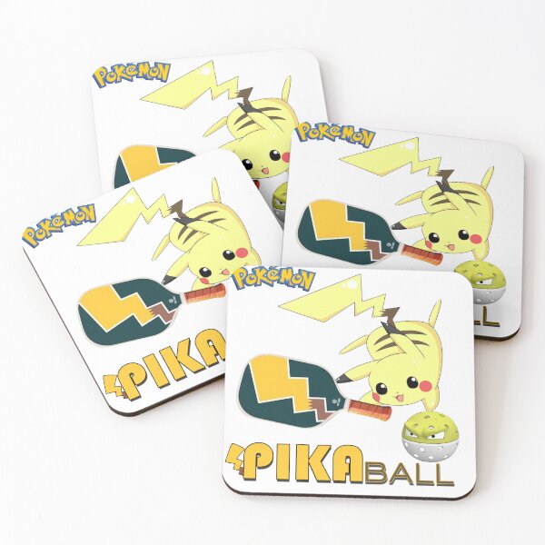 Item preview, pikachu playing pickleball designed and sold by Assorted Design .