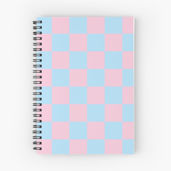 Item preview, Medium Baby Blue & Pink Checkerboard Sticker | Y2K Pastel Checkered Pattern designed and sold by DColourMuse.