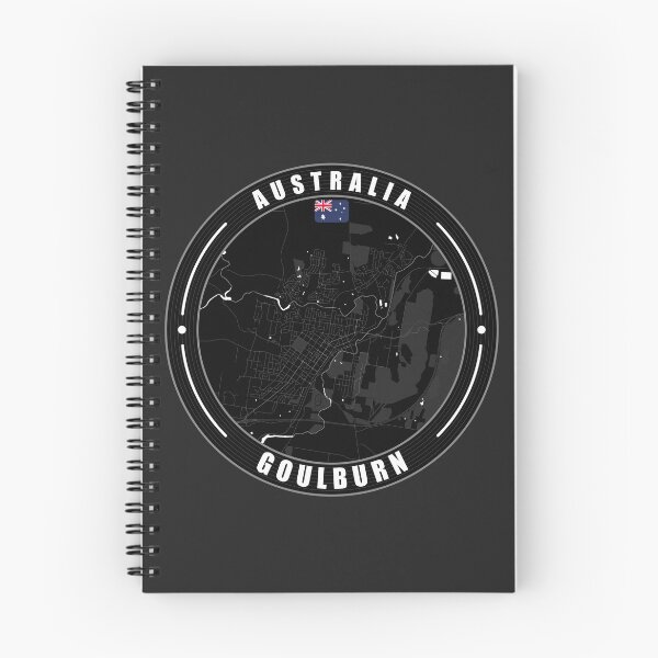 Item preview, Goulburn Australia City Map  designed and sold by Thistle-TShop.