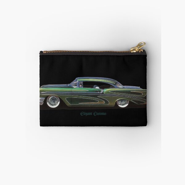 Item preview, 1956 Bel Air Chopped Green Dragon no text Kustom, Hot Rod, Muscle Car designed and sold by Elegant Customs.