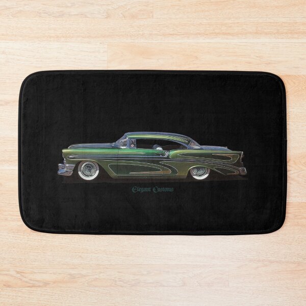 Item preview, 1956 Bel Air Chopped Green Dragon no text Kustom, Hot Rod, Muscle Car designed and sold by Elegant Customs.