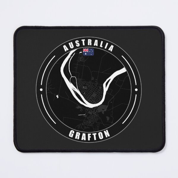 Item preview, Grafton Australia City Map designed and sold by Thistle-TShop.