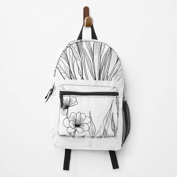 Item preview, Minimalist Wildflower Line Art Floral Sketch designed and sold by Azmatdesigner.