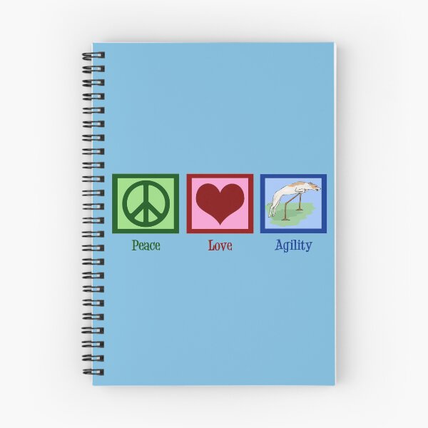 Item preview, Peace Love Agility designed and sold by Epic Love Designs.