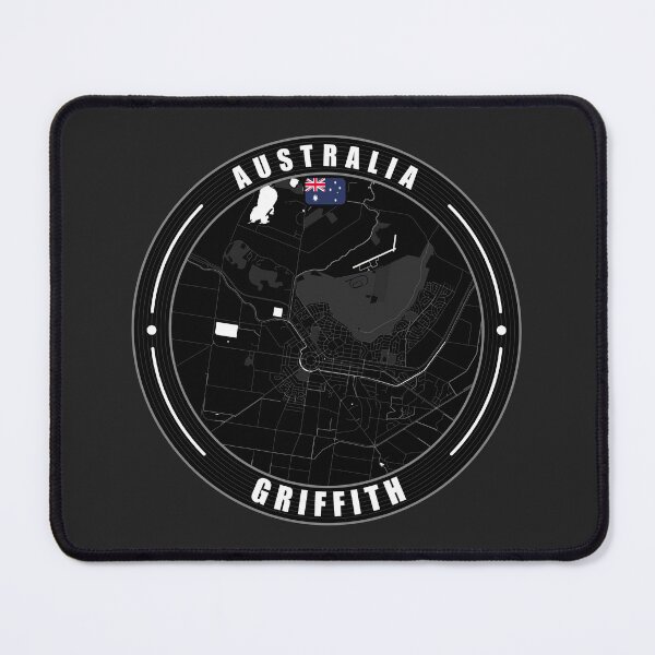 Item preview, Griffith Australia City Map  designed and sold by Thistle-TShop.