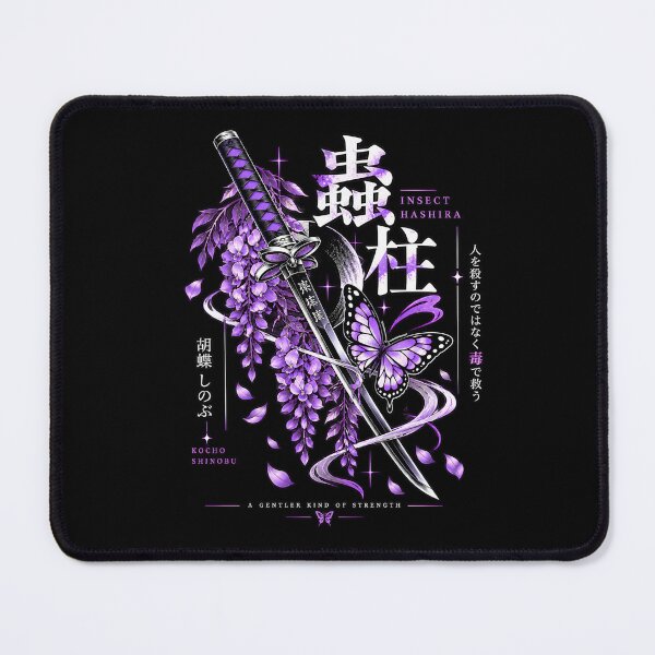 Item preview, Shinobu Kocho Insect Hashira Purple Butterfly designed and sold by QubekShop.