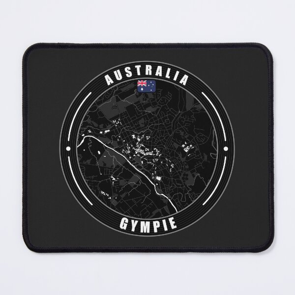 Item preview, Gympie Australia City Map  designed and sold by Thistle-TShop.
