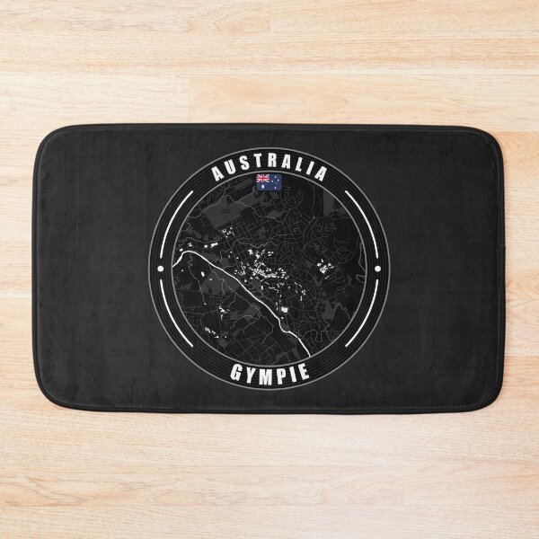 Item preview, Gympie Australia City Map  designed and sold by Thistle-TShop.