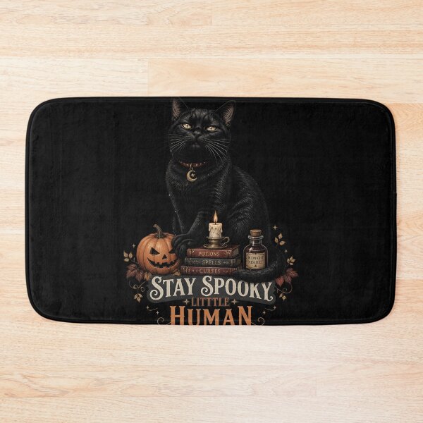 Item preview, Chocolate Black Cat Gothic Storybook Poster Halloween designed and sold by OliviaHayesArt.