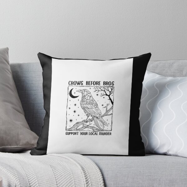 Item preview, Vintage Crows Before Bros Support Your Local Murder  designed and sold by popfleurs.