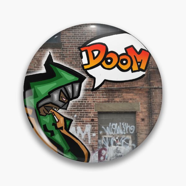 Item preview, MF DOOM poster designed and sold by Grimzillaa.