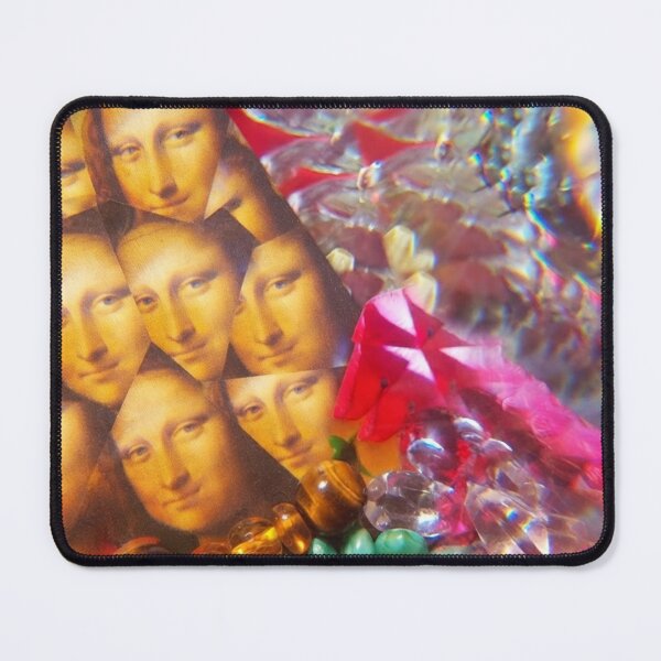 Item preview, Da Vinci Abstraction: Mona Lisa Love Ray - Refracted Renaissance Optical Art designed and sold by ElionSolis.