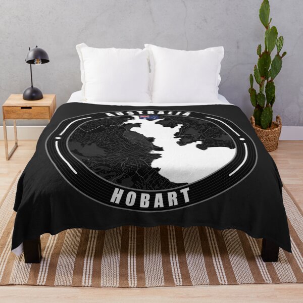 Item preview, Hobart Australia City Map designed and sold by Thistle-TShop.