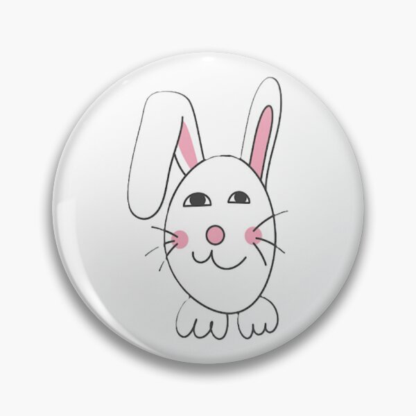 Item preview, Rabbit Cute Kawaii Fluffy Long Ears Art designed and sold by HOUSSPRINTYart.